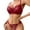 Red, variant on Women'S Casual Sexy And Elegant Floral Bra Suits Sexy Lingerie Suit For All Seasons Red Lingerie For Women Plus Size Western Mesh Top Red Lace Bodysuit Plus Size Micro Bikini Demi Push Up BrasWomen