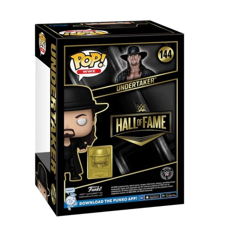 Funko Pop! Vinyl: WWE - Undertaker - (Hooded) - Figura de Vinilo Coleccionable - Idea de Regalo - Mercancia Oficial - Juguetes para Niños y Adultos - Sports Fans - Muñeco para
