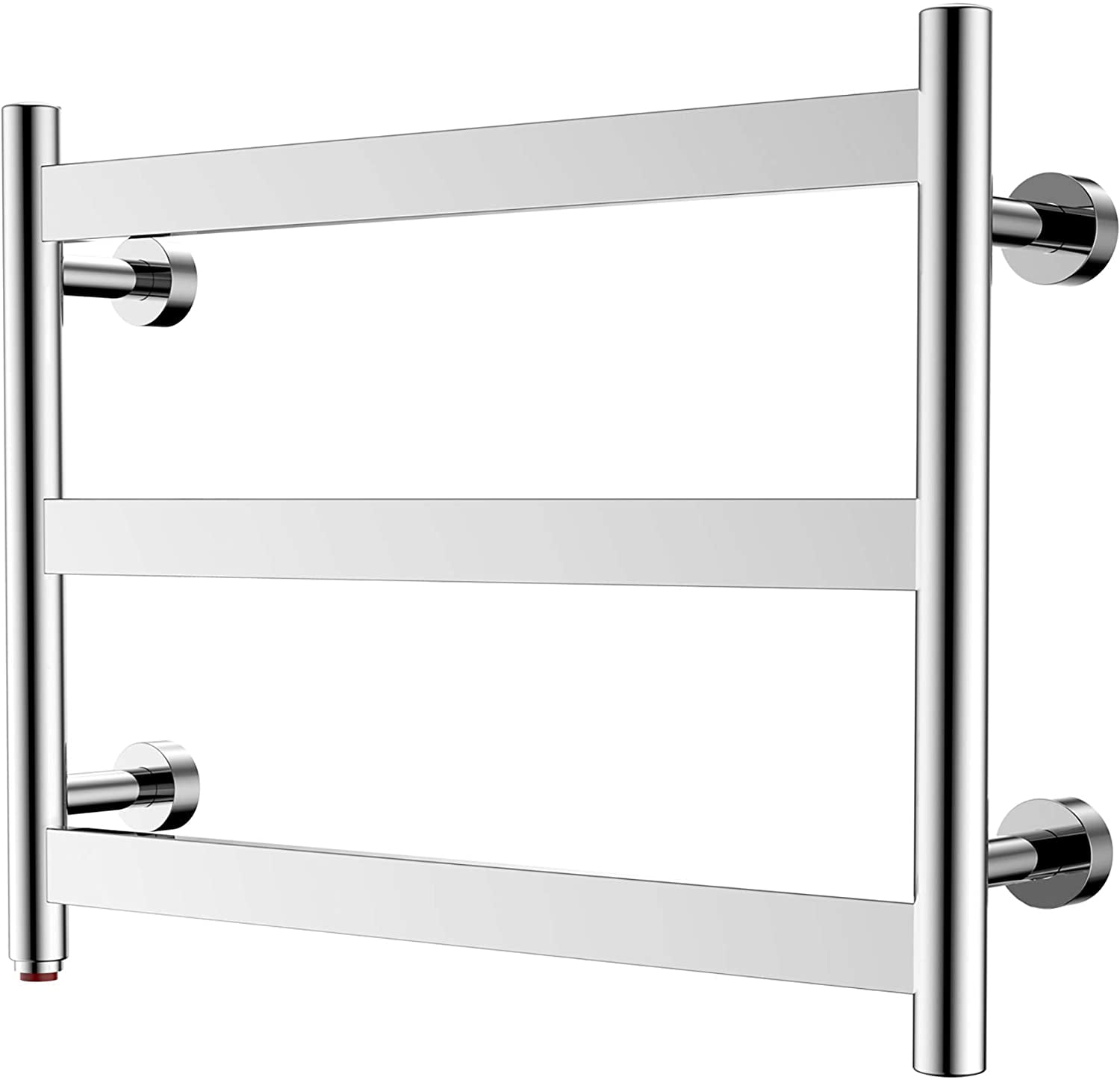 HEATGENE Towel Warmer 3 Flat Bar Towel Dryer WallMounted Plugin Bath