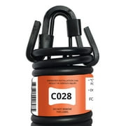 E900 HARDWARE C028 28-Inch Clip-End Garage Door Spring (.331" #0 Wire)