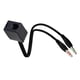 thumbnail image 1 of Convertidor De Cable Adaptador Profesional RJ9 4P4C Hembra A Macho Dual De 3,5 Mm, 1 of 8