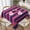 Hot Pink and Navy Stripes, variant on Square Table Cloth, Coral Red and Navy Stripes Tablecloth Washable Dinng Table Covers Decoratives for Kitchen & Table Linens 52" x 52"
