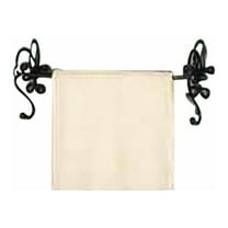Towel Bar Nickel 18" Fleur De Lis Style Bar Bathroom Renovators Supply