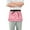 Cartoon Seashells, variant on Hummingbirds and Flowers Server Apron with 3 Pockets Waterproof Waitress Waist Short Apron for Man Woman 12 Inches