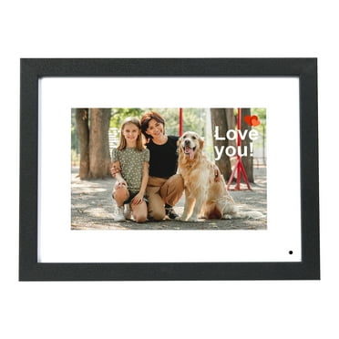 PhotoShare 10" WiFi Digital Picture Frame in Midnight Black