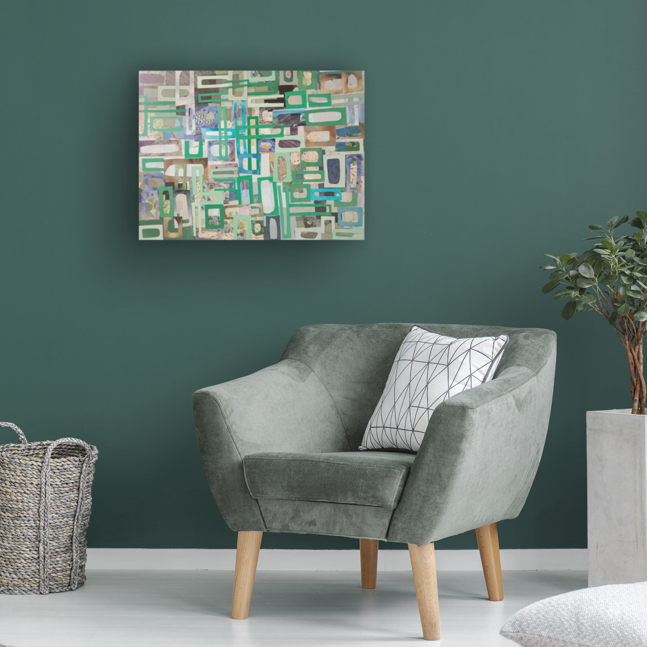 Canvas Wall Art - Coco Good 'Yucatan Mayan Village III' Wall Art for Living Room, Bedroom, or Office Décor by Trademark Fine Art - 19 x 14 Inches