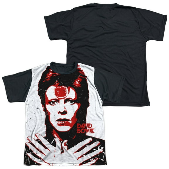 David Bowie Piercing Gaze Youth Sublimated T-Shirt White