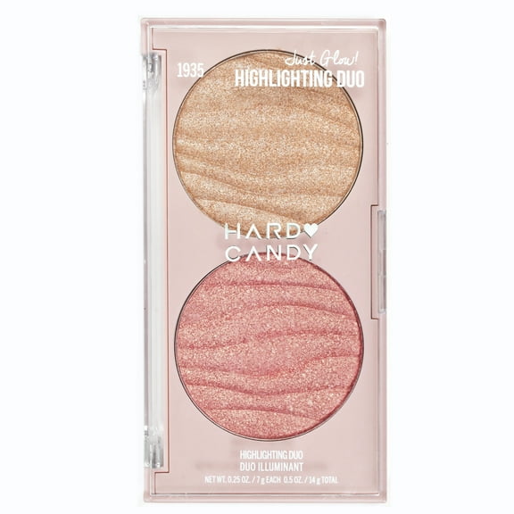 Hard Candy Just Glow Highlighting Duo, Blushing On You, 0.5 oz