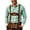 A-Green371, variant on XIAOCHA Men's Gingham‑Print Button‑Up Shirt Long‑Sleeve Spread‑Collar Urban Hangout Button‑Down Top, Black, Sizes L