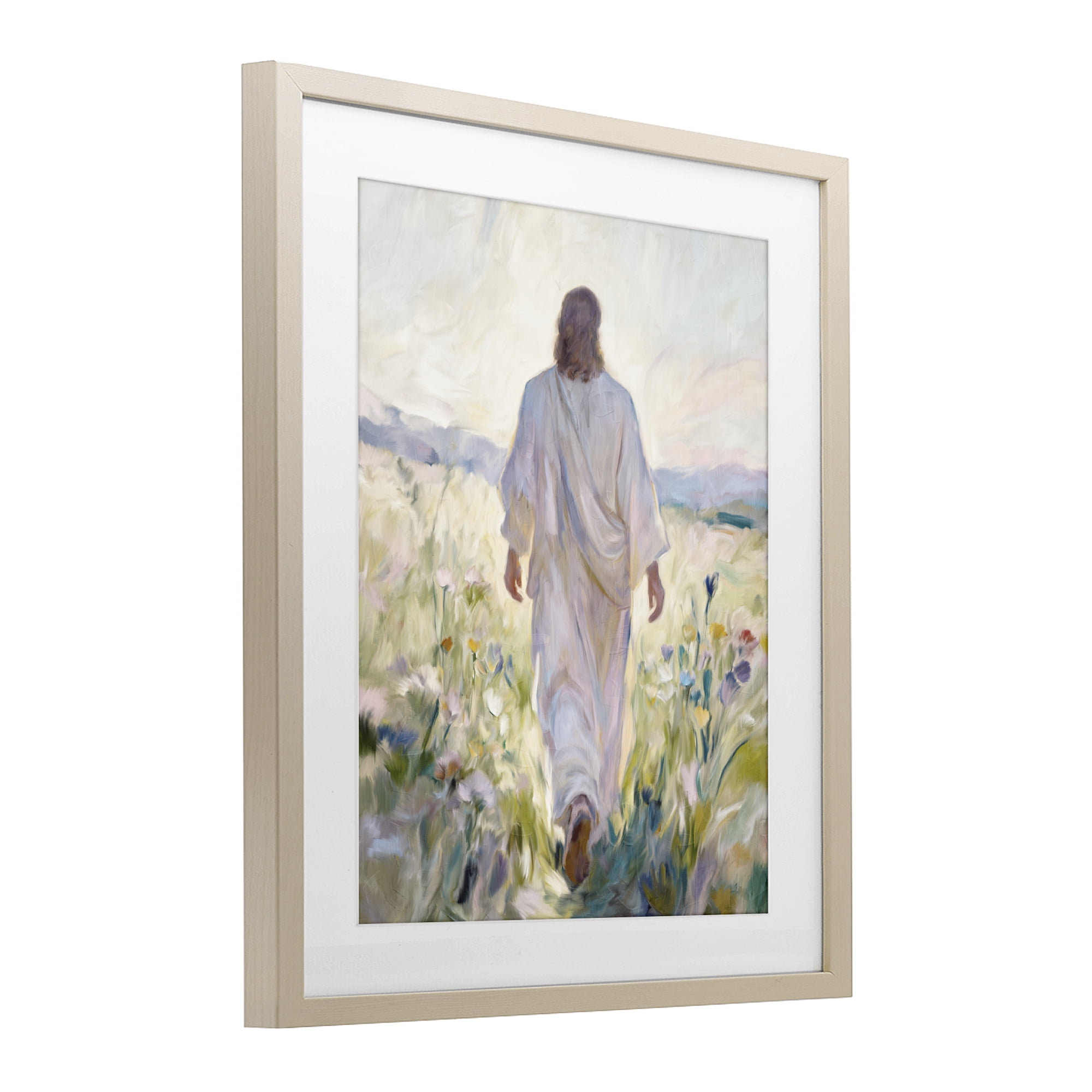 Stupell Industries Wildflower Faithful Follower Birch Framed Print Under Glass, design by Kim Allen