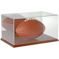 thumbnail image 2 of Plymor Clear Acrylic Display Case with Hardwood Base (Mirror Back), 16" W x 10" D x 8" H, 2 of 2