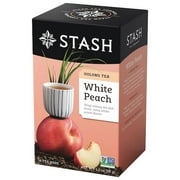 Stash Tea White Peach Oolong Tea Bags, 18 Count