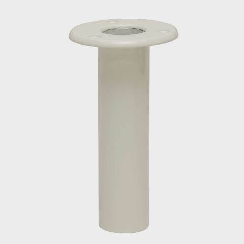 Mako Boat Backrest Receiver 324374 | 21 LTS 1 7/8 Inch White Aluminum