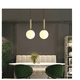 thumbnail image 3 of Lámpara De Techo Esfera De Candelabro Moderno Luz Colgante Xtellar dorado, 3 of 3