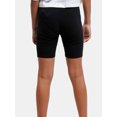 thumbnail image 7 of Stelle Teenage Girls 8" High Waisted Biker Shorts with Pockets Yoga Workout Athletic Sports Shorts,Youth Capri Leggings Active Dance Running Underwear Volleyball Shorts,10-18 Years, 7 of 7