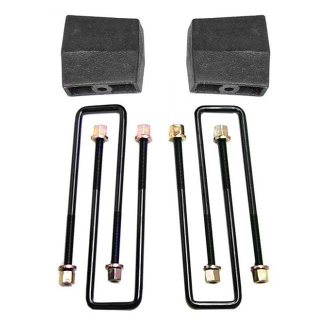 5 in. MLS Rear Lifted Blocks & UBolts for 20142018 Chevy Silverado