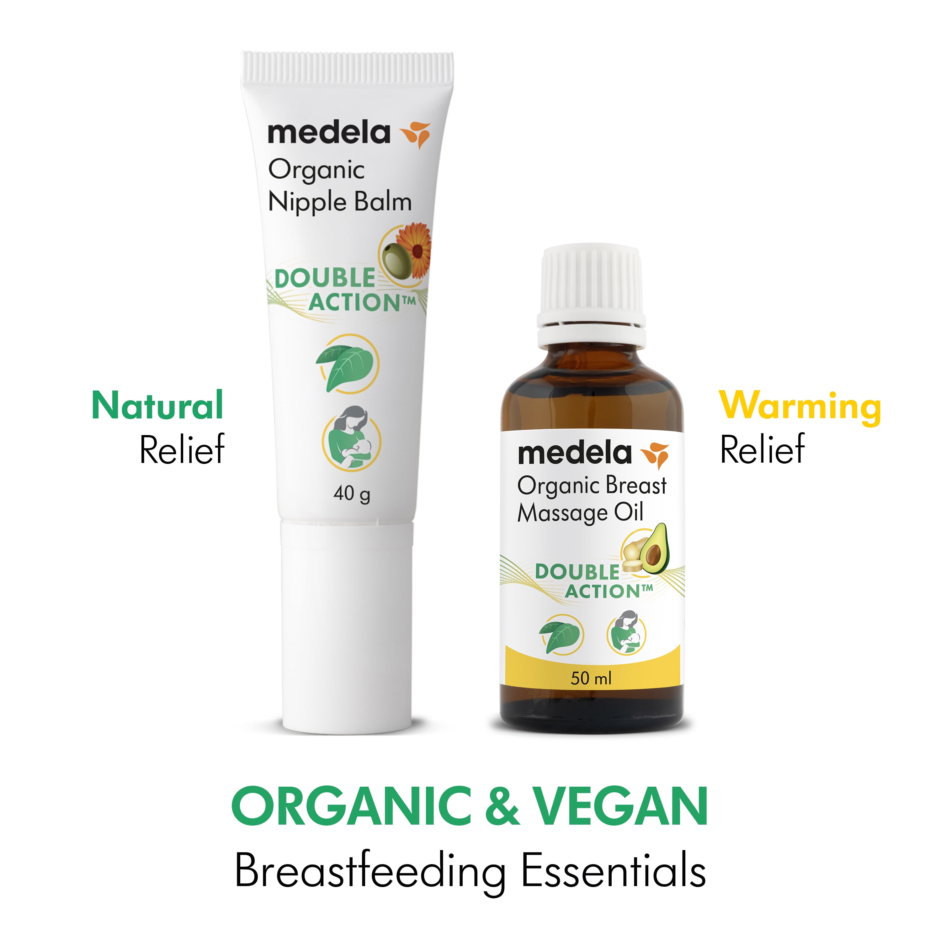 Medela Breast Massage Oil, Organic, Vegan, All Natural, Fragrance Free