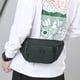 thumbnail image 4 of Riñonera impermeable para hombre | Mochila de Pecho para Exteriores | Bolso cruzado de viaje de nylon duradero | Múltiples compartimentos | Se adapta a teléfonos móviles, pequeños esenciales | Gris,, 4 of 6