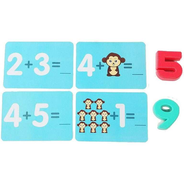 Kids Balance Scale Includes 20 Weights Math Learning Game for Preschool Toy