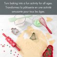 thumbnail image 4 of Ensemble d’outils à pâtisserie 5 pièces Holiday Time, Rouge, Blanc, Vert, 4 of 13