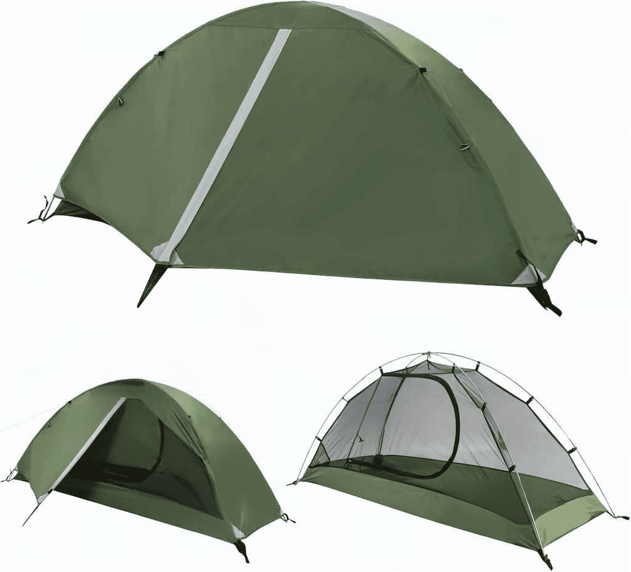 Coleman 3-Person Dome Tent, SunDome, 7'x7', Mesh Vent, Rainfly, 1