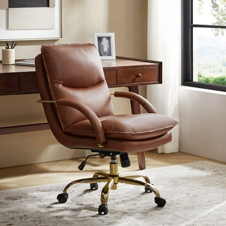 luxury genuine leather office chair product