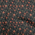 thumbnail image 1 of oneOone Cotton Poplin Orange2 Fabric Floral Sewing Fabric By The Yard Printed Diy Clothing Sewing Supplies 56 Inch Wide, 1 of 5