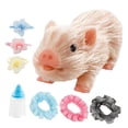 thumbnail image 4 of Muñeca linda del cerdo del animal del cerdo del silicón, muñeca renacida del cerdito para la muchacha del niño del juego de rol del partido de los, 4 of 8