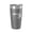 Dark Gray, variant on Buffalo Bill Reservoir Tumbler Lake Map Travel Mug Insulated Laser Engraved Coffee Cup Wyoming 20 oz Black