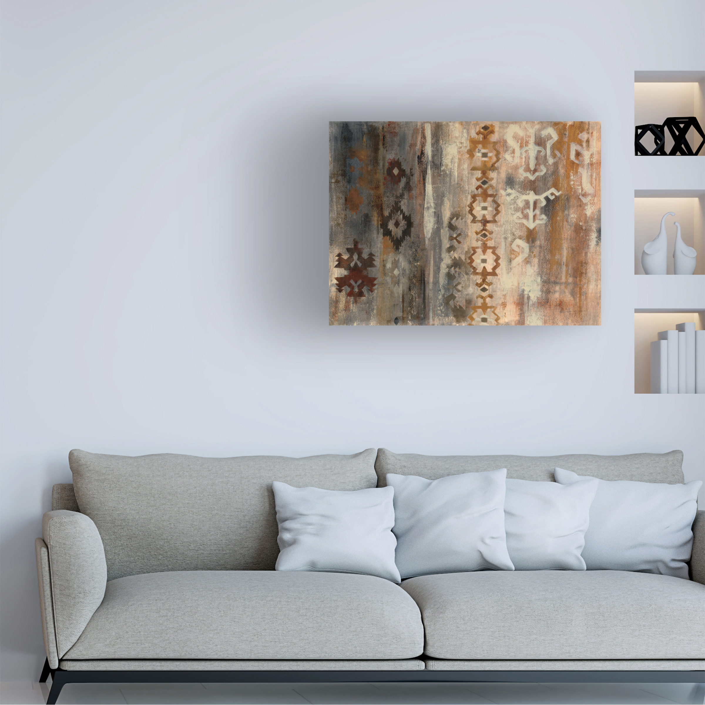 Silvia Vassileva 'Southwest Design Ii' Canvas Art