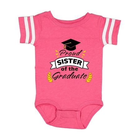

Inktastic Proud Sister Of The Graduate-Family Graduation Gift Baby Boy or Baby Girl Bodysuit