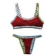 thumbnail image 4 of WILLBEST Traje de Baño de Manga Larga Para Mujer, Conjunto de Tankini Para Playa, Traje de Baño de Punto, Traje de Baño Separado de Verano Con Sombrero A Juego, Traje de Baño Informal, 4 of 6