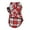 Red, variant on Bobasndm Dog Shirt, Pet Plaid Shirt, Cat Shirt, All Season British Plaid Basic Pet Clothes, Soft Lovely Casual Dog Clothes
