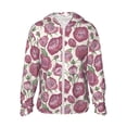 thumbnail image 2 of Lsque Rose Flowers UPF 50+ Lightweight Sun Protection Men's Women's Long Sleeve Shirt, Hoodie Performance -Large, 2 of 9
