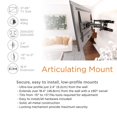 Large Full Motion TV Wall Mount for 37 in. to 85 in. TVs