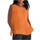 thumbnail image 2 of mfyjkho Tops Para Mujer, Blusa Holgada De Verano Para Mujer, De Imitación De Lino, Sin Mangas, Plisada Y Con Cuello Redondo Tops Y Blusas Para Mujer Xl, 2 of 5