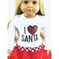 thumbnail image 3 of I Love Santa Outfit For 18 Inch Dolls, 3 of 4