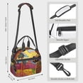 thumbnail image 2 of Disketp Beautiful African Woman Lonchera Térmica para Mujer y Hombre, Bolsa de Almuerzo Reutilizable e Impermeable para Trabajo, Viajes y Picnic, 2 of 5