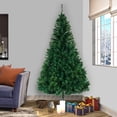 thumbnail image 3 of SEGMART 7FT Pencil Christmas Tree, Christmas Pine Tree with 1100 Branch Tips, Artificial Christmas Tree with Sturdy Metal Stand, Full Xmas Tree Decoration for Home & Pubilc Area, Easy to Set Up, 3 of 8