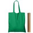 thumbnail image 1 of Bolsa de mano NPBAG, 15 unidades, 38 cm x 41 cm, algodón verde, para impresión, 1 of 4