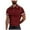 AA-Red, variant on BiZtdJrK Black Men's Polo Shirts Casual Short Sleeve Button Down Shirts Slim Fit Collared Golf Shirts Fashion Stripe Tennis Tshirt Work Tops L