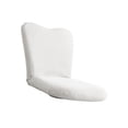 thumbnail image 4 of Sillón reclinable plegable para suelo, ideal para leer, jugar o relajarse. Blanco grisáceo, 4 of 9
