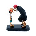 thumbnail image 1 of Figura de acción de One Piece de PVC de 18CM, cuatro emperadores Shanks, sombrero de paja Luffy, modelo GK, juguetes, regalo ornamental para niños, 1 of 4