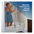 thumbnail image 4 of Carex Tri-Grip Bathtub Safety Rail Grab Bar with Chrome Finish, 200 lb Weight Capacity, 4 of 7