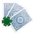 thumbnail image 3 of Brybelly 50 Dados Rayados Compuestos De Arcilla Verde, Fichas De Póquer De 11,5 Gramos, 3 of 5