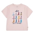 thumbnail image 4 of Levi's Girls Short Sleeve Oversized Graphic Tee, Sizes 4-16, 4 of 7