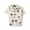 Palm Tree Fair Ivory, variant on Baby & Toddler Boys Short Sleeve Gauze Button Up Shirt, Sizes 6M-5T
