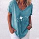 thumbnail image 2 of Camisetas de manga corta estampadas para mujer OAVQHLG3B Store  lin121212, 2 of 4