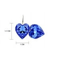 thumbnail image 2 of KATGI Women's Fashion Beautiful Angel Heart Crystal Charm Earrings, 2 of 14