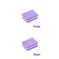 thumbnail image 2 of stanreset 10 Pcs Buffing Sponge Sanding Block File Manicure Art Tools Polish Durable Undamaged Nails Unisex purple 2Set, 2 of 6
